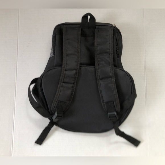 Black Mesh Backpack for Pets - Picture 5 of 11